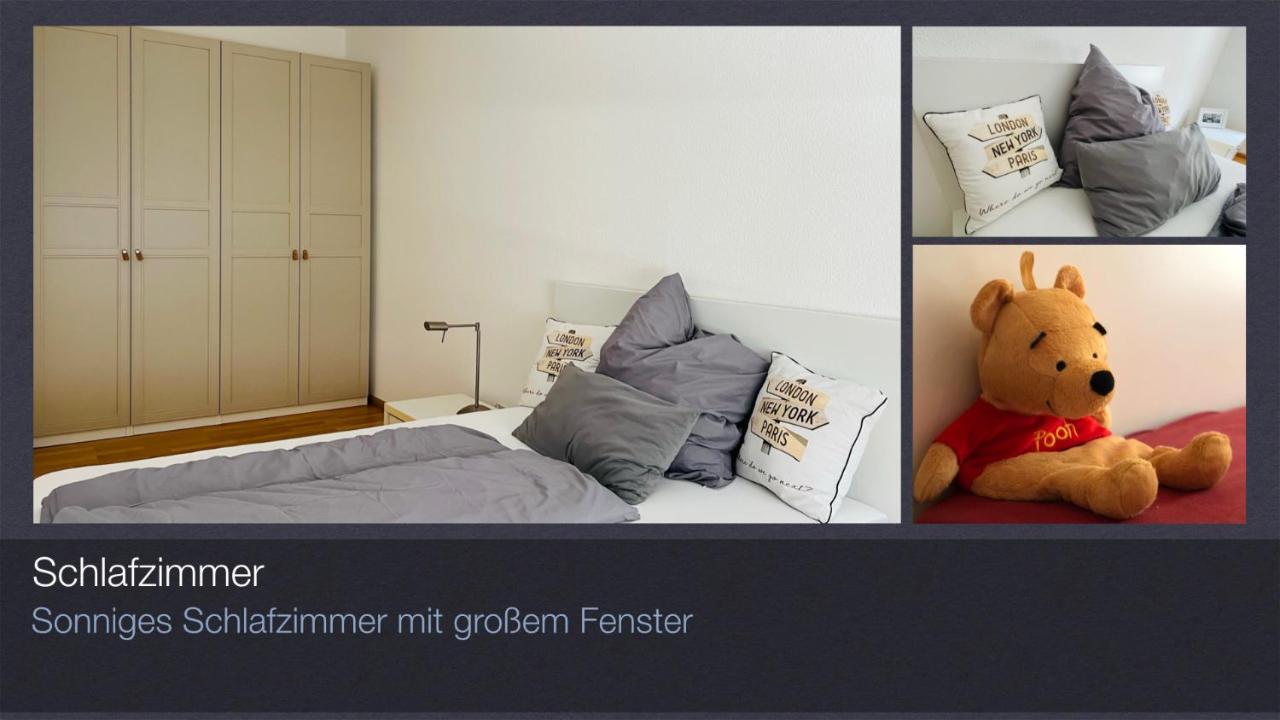 Grosses Und Helles Innenstadt Apartment - Ferienwohnung Бад-Хомбург-фор-дер-Хёэ Экстерьер фото