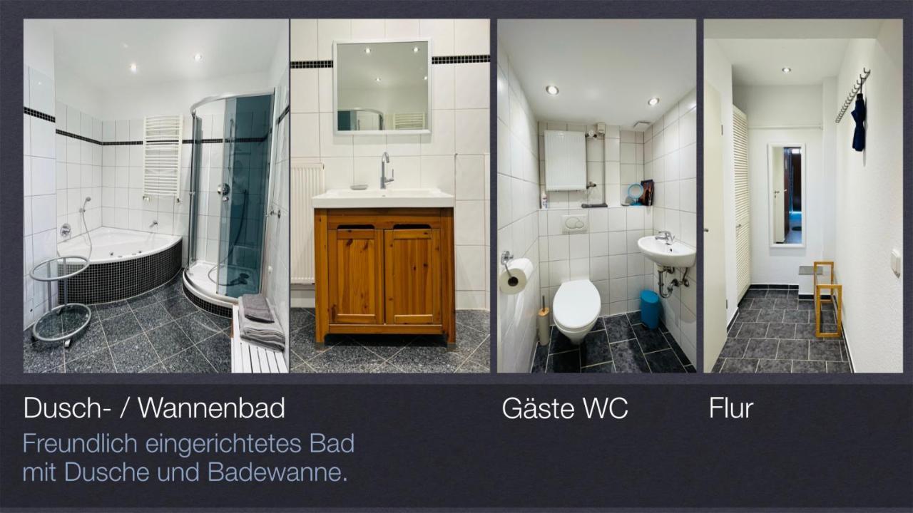 Grosses Und Helles Innenstadt Apartment - Ferienwohnung Бад-Хомбург-фор-дер-Хёэ Экстерьер фото